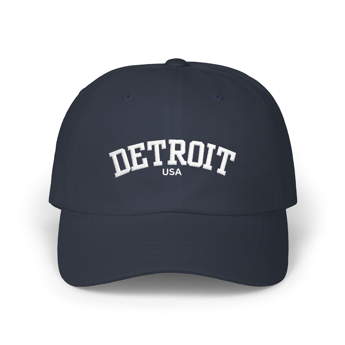 Detroit USA Classic Unisex Baseball Cap (dark)