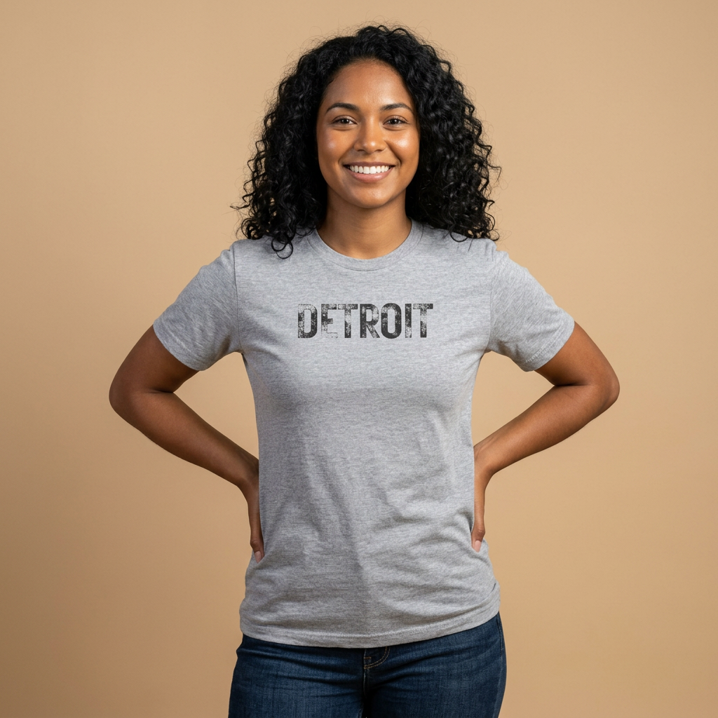 Detroit Faded Tee